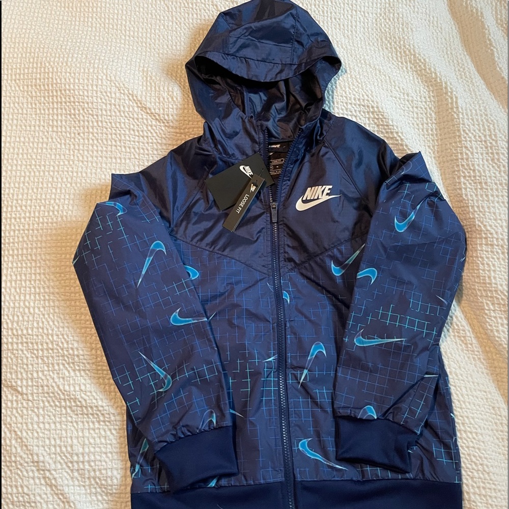 Boys Nike loose fit wind breaker
